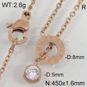 SS Necklaces  TN500050bhia-607