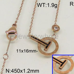 SS Necklaces  TN500102vhha-362