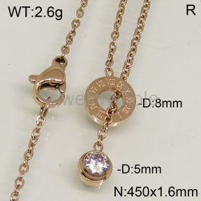 SS Necklaces  TN500119bhia-607