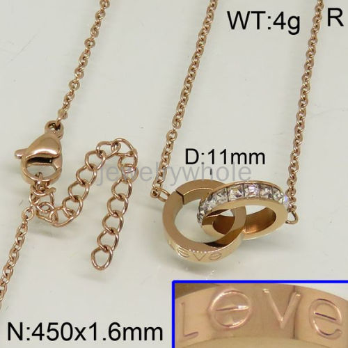 SS Necklaces  TN500130ahlv-607