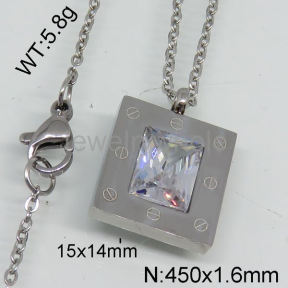 SS Necklaces  TN500161vhha-650