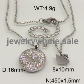 SS Necklace   TN600042vhha-493