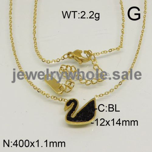 SS Necklace   TN600043vbpb-493