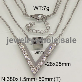 SS Necklace   TN600046vhha-493