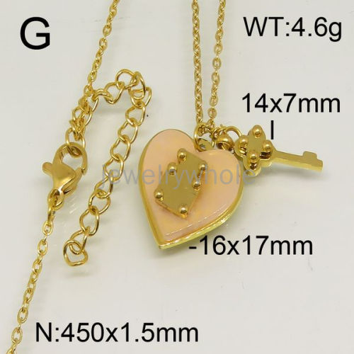 SS Necklace  TN600124vhha-493