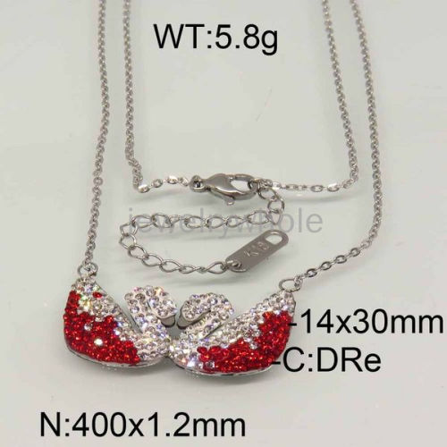 SS Necklaces  TN600138ahjb-434