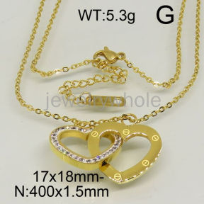 SS Necklace  TN600238bhia-499