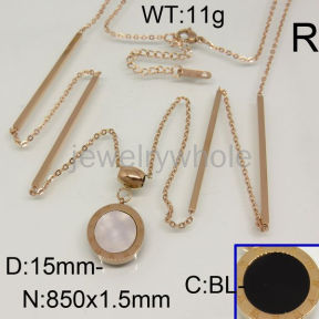 SS Necklace  TN600240aivb-499