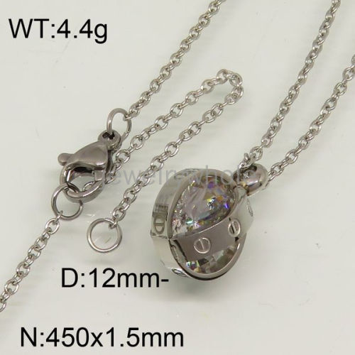 SS Necklaces  TN600252vhkb-322