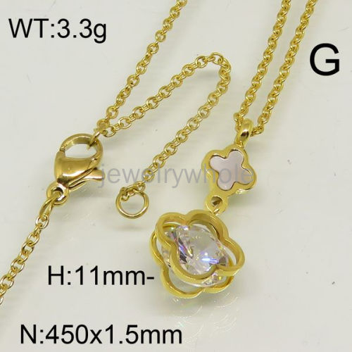 SS Necklaces  TN600253vhov-322