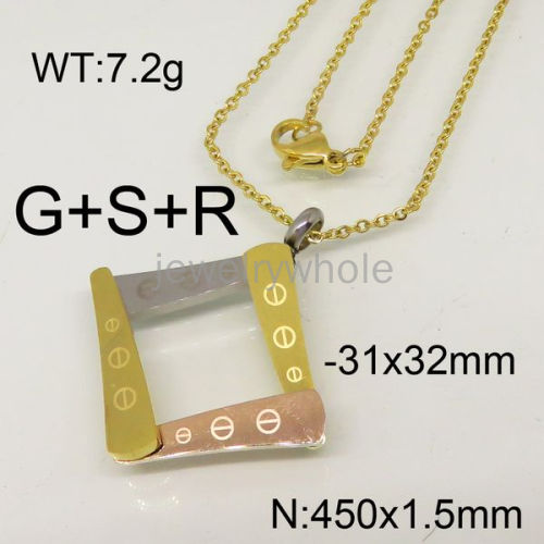 SS Necklaces  TN600315bhia-650