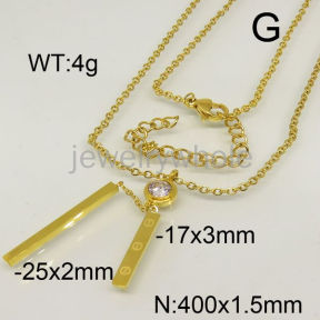 SS Necklaces  TN600357bbov-493