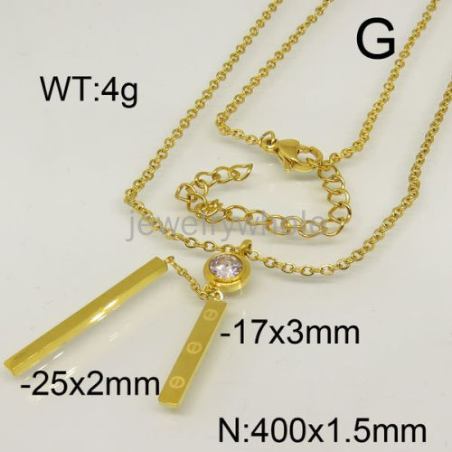 SS Necklaces  TN600357bbov-493