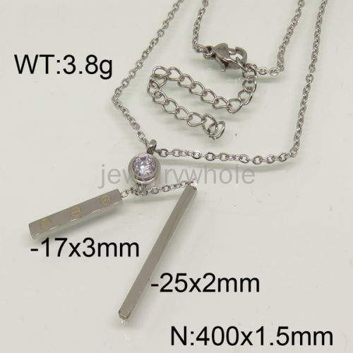 SS Necklaces  TN600358vbmb-493