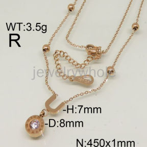 SS Necklaces  TN600359bhva-493