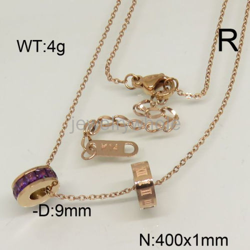 SS Necklaces  TN600376vhha-201