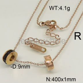 SS Necklaces  TN600385vhha-201