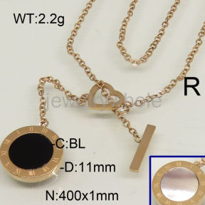 SS Necklaces  TN600388bhva-201