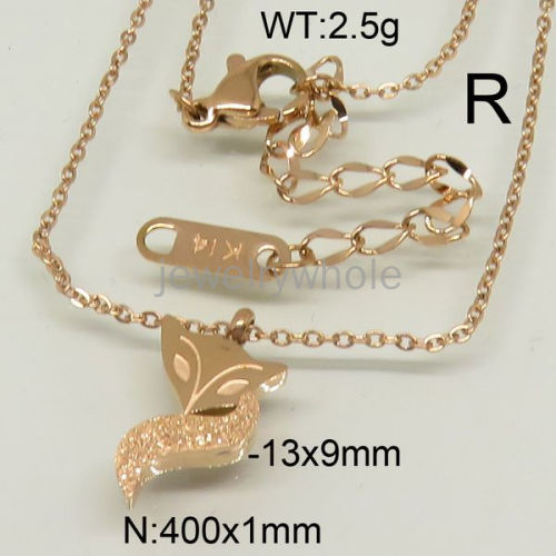 SS Necklaces  TN600406vbpb-201