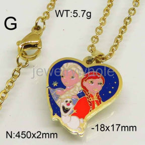 SS Necklaces  TN600424ablb-628