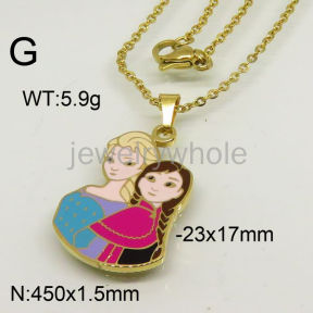 SS Necklaces  TN600430ablb-628