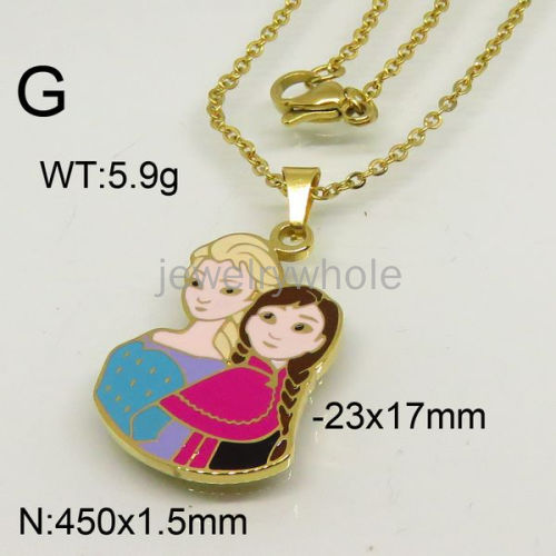 SS Necklaces  TN600430ablb-628