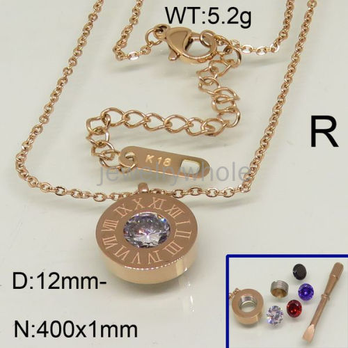 SS Necklaces  TN600439bhia-371