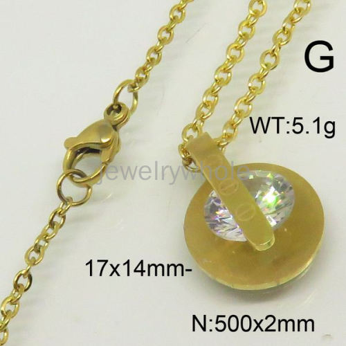 SS Necklaces  TN600440ablb-628