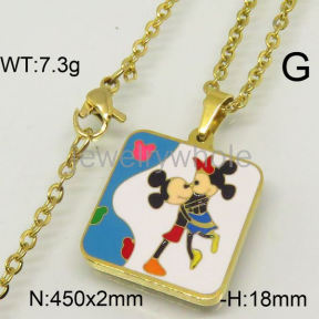 SS Necklaces  TN600449ablb-628