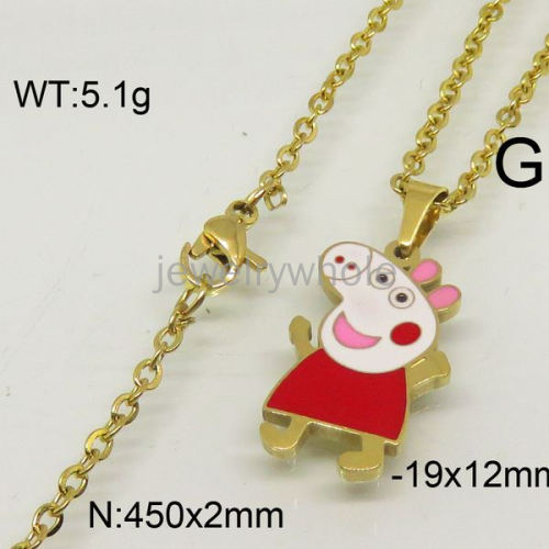 SS Necklaces  TN600455ablb-628