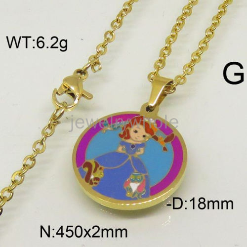 SS Necklaces  TN600456ablb-628