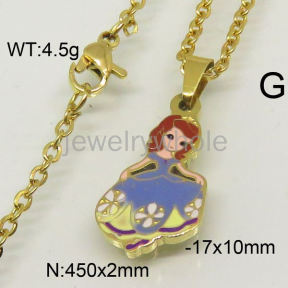 SS Necklaces  TN600459ablb-628