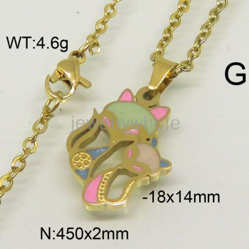 SS Necklaces  TN600460ablb-628