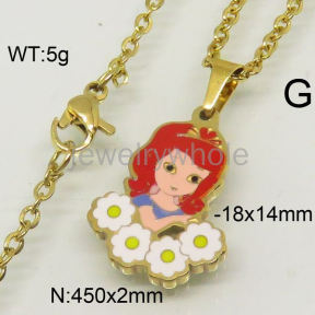 SS Necklaces  TN600462ablb-628