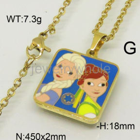 SS Necklaces  TN600480ablb-628