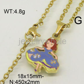 SS Necklaces  TN600490ablb-628