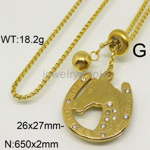 SS Necklaces  TN600516ahlv-368