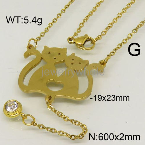 SS Necklaces  TN600527abol-662