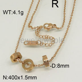 SS Necklaces  TN600580bbov-367