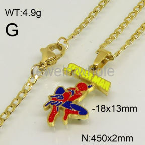 SS Necklaces  TN600610bbov-628