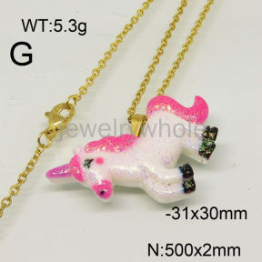 SS Necklaces  TN600636ablb-628