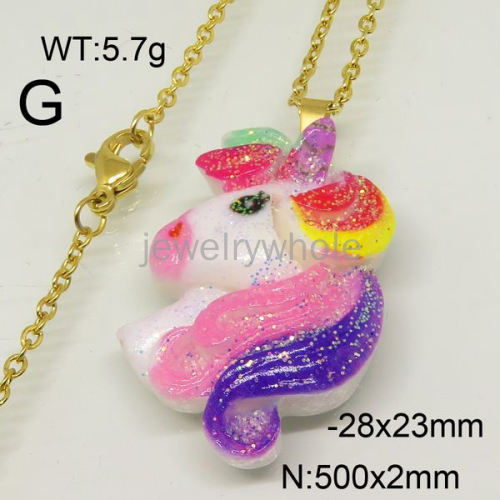 SS Necklaces  TN600638ablb-628