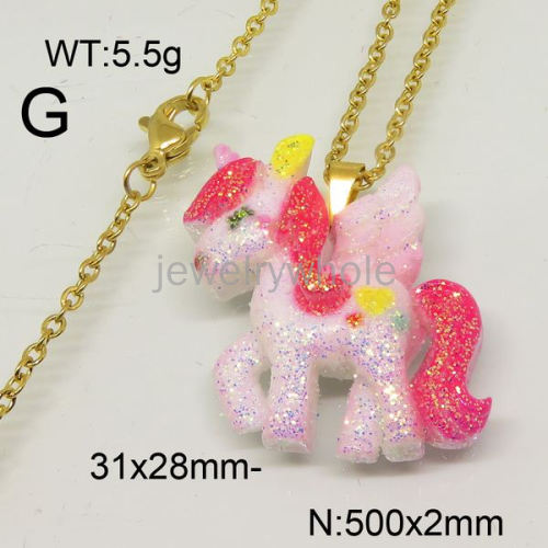 SS Necklaces  TN600640ablb-628