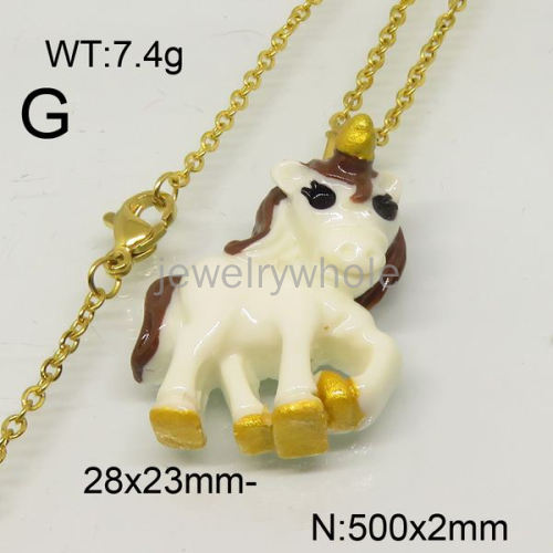 SS Necklaces  TN600641ablb-628