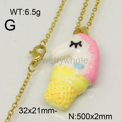 SS Necklaces  TN600646ablb-628