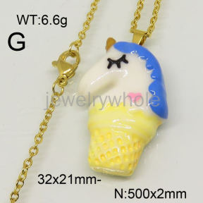 SS Necklaces  TN600648ablb-628