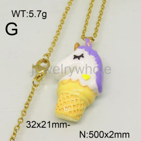 SS Necklaces  TN600649ablb-628