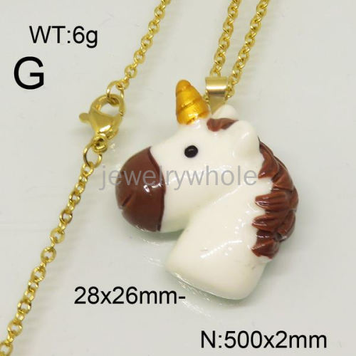 SS Necklaces  TN600657ablb-628