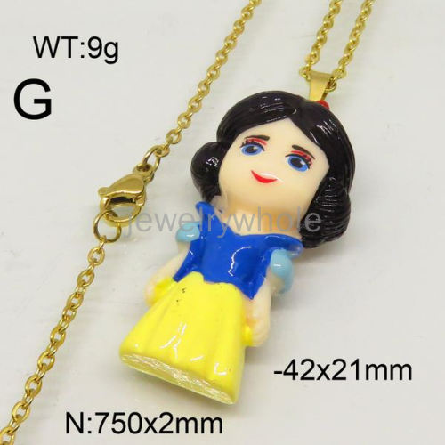 SS Necklaces  TN600659bbov-628