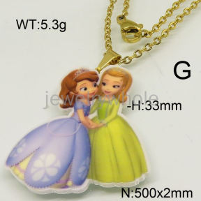 SS Necklaces  TN600668aakl-406